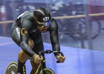 Muhammad Shah Firdaus Sahrom bakal berdepan dengan pelumba-pelumba sedang meningkat naik daripada beberapa negara Asia pada Sukan Asia Aichi-Nagoya 2026. - UTUSAN/AMIR KHALID
