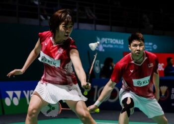 Goh Soon Huat-Shevon Lai mahu menukar kekecewaan dua penampilan terdahulu kepada cabaran lebih serius di Sukan Asia Aichi-Nagoya 2026. - UTUSAN/SHIDDIEQIIN ZON