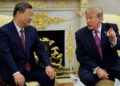 DONALD Trump menerima kunjungan Xi Jinping minggu lalu. - AFP