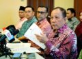 ISMAIL Lasim bercakap dalam sidang akhbar di sebuah hotel di Seremban, Negeri Sembilan semalam. - BERNAMA