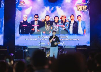 Persembahan program muzikal ROTF menampilkan Ella, Azlan dan Khalifah Hulubalang di MAEPS Serdang, bersempena MAHA 2026, malam tadi.
