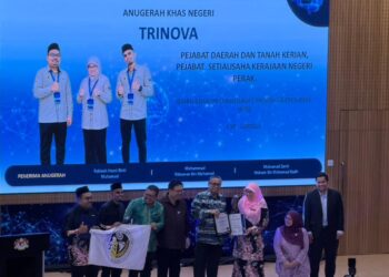SHAMSUL Azri Abu Bakar pada Majlis Perasmian Penutupan Seminar AI Sektor Awam 2026 dan Penyampaian Anugerah Public Sector AI Nexus Challenge 2026 di Putrajaya.