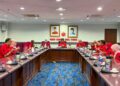 Mesyuarat Badan Perhubungan UMNO Negeri Sembilan yang diadakan di Seremban, semalam. - FACEBOOK MUSTAPHA NAGOOR