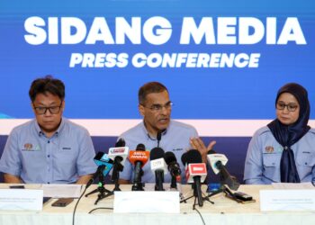 KUALA LUMPUR, 09 September 2026- Ketua Pegawai Eksekutif Kumpulan Pertubuhan Keselamatan Sosial (PERKESO), Datuk Seri Dr. Mohammed Azman Aziz Mohammed bercakap pada sidang akhbar pengumuman 8.5 juta pekerja kekal carum Lindung 24 jam bagi perlindungan selepas waktu kerja di Menara PERKESO Jalan Ampang di sini hari ini. Gambar FAUZI BAHARUDIN