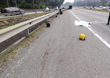 Lelaki maut motosikal terbabas di Jalan Cyberjaya-Putrajaya