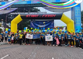 ANTARA peserta Raia Balloon Run 2025 yang menyertai larian di Dataran DBKL Kuala Lumpur, tahun lalu.