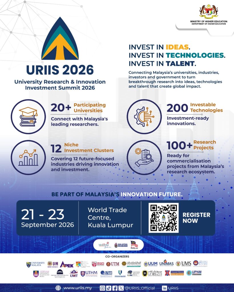 UPM hubungkan penyelidik dengan industri, pelabur melalui URIIS 2026