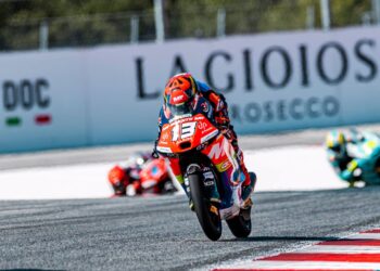 Hakim Danish tamatkan saingan di kedudukan kesembilan pada GP Austria di Litar Red Bull Ring Spielberg, Austria, semalam. - Ihsan SIC Racing
