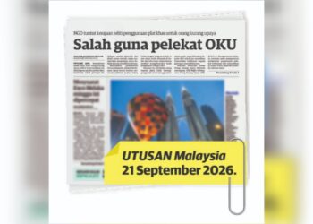 LAPORAN muka hadapan Utusan Malaysia semalam.
