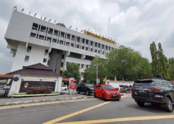 KEADAAN terkini Wisma Negeri, Seremban.-UTUSAN/MOHD SHAHJEHAN MAAMIN