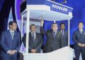ANTHONY Loke Siew Fook (tengah) ketika melakukan gimik simbolik perasmian pada Minggu Maritim Malaysia 2026 dengan kerjasama Jabatan Laut Malaysia (JLM), Malaysia International Shipping Corporation (MISC) Berhad dan Persatuan Pemilik-pemilik Kapal Malaysia (MASA) di Pusat Konvensyen Kuala Lumpur, hari ini.