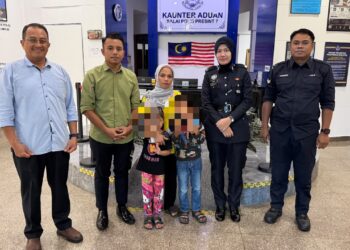 Usop (tiga dari kanak) diserahkan kepada waris tengah hari tadi.