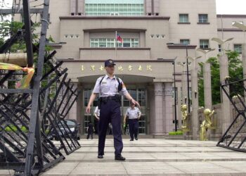 GAMBAR fail sebuah mahkamah di Taiwan. - AFP