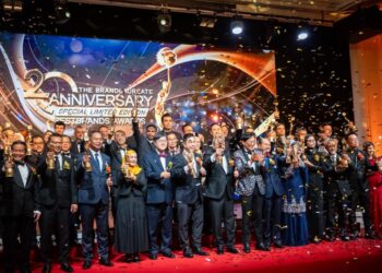 Para penerima anugerah jenama terbaik sempena ulang tahun The Brand Laureate.