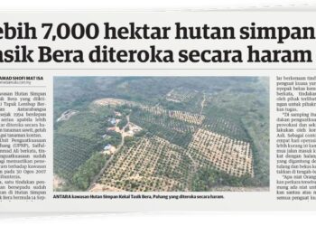 Laporan Utusan Malaysia  19 September 2026