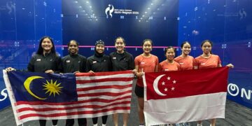 Malaysia mudah menewaskan Singapura 3-0 dalam aksi terakhir berpasukan Kumpulan A pada Sukan Asia Aichi-Nagoya 2026 di Nagoya, Jepun, hari ini.