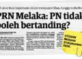 LAPORAN muka hadapan Utusan Malaysia, semalam.