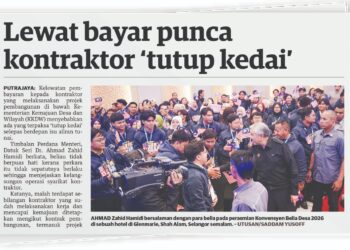 LAPORAN Utusan Malaysia, semalam.