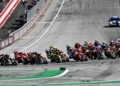 Aksi pelumba MotoGP dalam saingan Grand Prix Austria, baru-baru ini. - AFP