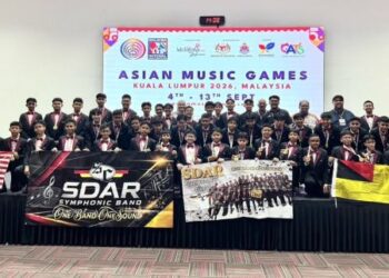 SDAR menjadi johan konsert  pancaragam ASIA