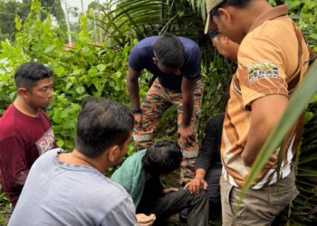 LELAKI OKU yang dilaporkan hilang sejak Isnin lalu ditemukan selamat berhampiran ladang kelapa sawit di hadapan SK Batu 7, Tanjung Tualang hari ini.