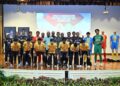 BARISAN pemain dan kejurulatihan Selangor yang bakal menghadapi saingan Piala Emas Raja-Raja musim 2026 bermula pada 13 September ini. - MPAJ