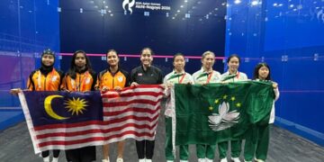 Malaysia mudah membenam Macao 3-0 dalam aksi pertama Kumpulan A pada Sukan Asia Aichi-Nagoya 2026 di Nagoya, Jepun, hari ini.