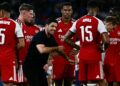 THE Gunners mengintai peluang untuk bangkit selepas tewas 0-3 kepada Brighton sebelum rehat perlawanan antarabangsa. - AFP