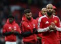 Pemain tengah Manchester United, Bruno Fernandes, kecewa selepas pasukannya tewas 0-3 kepada Bournemouth dalam aksi Liga Perdana Inggeris di Old Trafford-AFP