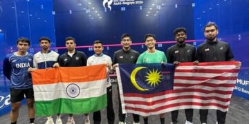 Skuad lelaki negara mengejutkan India pada separuh akhir Sukan Asia Aichi-Nagoya 2026 di Nagoya, Jepun, hari ini.