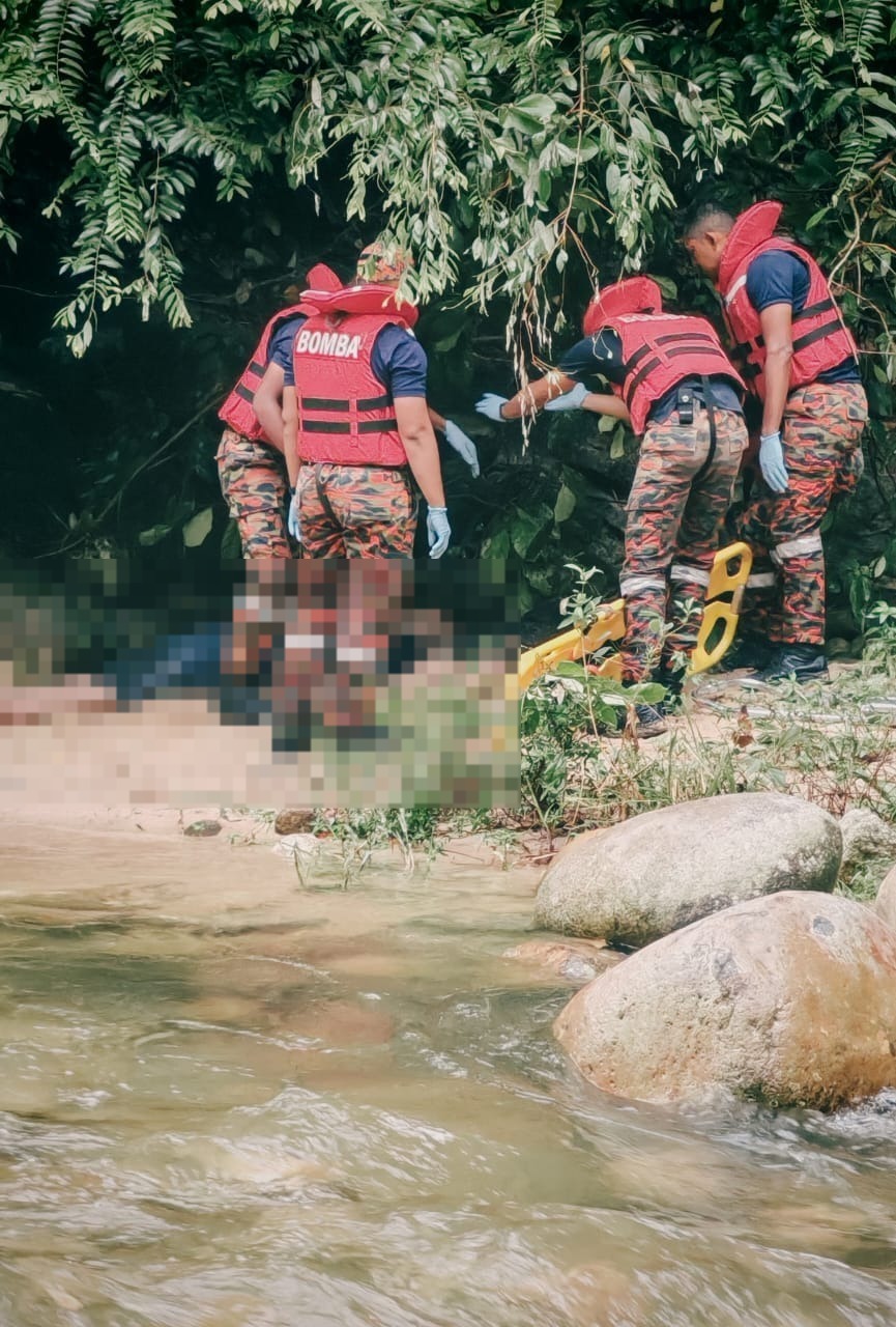 Dua lelaki ditemukan lemas ketika mandi sungai Dua lelaki ditemukan lemas ketika mandi sungai