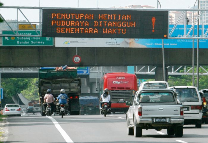 Lebuh raya perlu lebih banyak papan digital Lebuh raya perlu lebih banyak papan digital