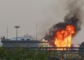 HOUTHI menyerang loji penapisan minyak Aramco di selatan Riyadh dengan menggunakan peluru berpandu dan dron. - AFP
