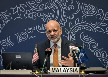 APURVA Sanghi menyampaikan ucaptama pada Persidangan Antarabangsa mengenai Jenayah Kewangan dan Pembiayaan Keganasan (IFCTF) 2026 di Kuala Lumpur, semalam.