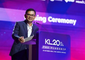 AKMAL Nasrullah berucap dalam ucapan penutup di KL20@2026,  semalam.