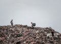 PENGUTIP sampah berdaftar mengumpul sisa plastik untuk dijual di tapak pelupusan sampah Bantar Gebang, Bekasi, di pinggir Jakarta.- AFP