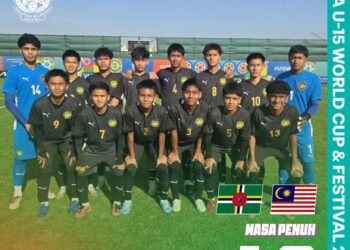 KEMENANGAN 3-1 itu memberikan permulaan positif buat Malaysia dalam saingan Kumpulan H kempen Festival dan Piala Dunia B-15 FIFA 2026.-IHSAN FAM