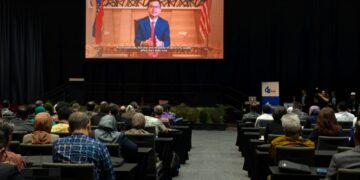 AKMAL Nasrullah berucap merasmikan Simposium Gas Malaysia (MyGAS) 2026 di Kuala Lumpur, hari ini.