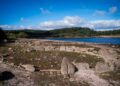 BATU-batu berbentuk bulatan ditemukan di Empangan Takungan Fernworthy, Devon. - SWNS