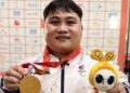 Bonnie Bunyau Gustin mengukuhkan statusnya antara atlet terbaik negara apabila mempertahankan pingat emas acara 72 kilogram (kg) lelaki pada Sukan Para Asia Aichi-Nagoya 2026, semalam. - IHSAN MSN