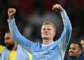 Erling Haaland berpeluang memecahkan rekod jaringan terbanyak oleh pemain dalam 60 penampilan pertama di Liga Juara-Juara jika berjaya merobek gawang PSG. - AFP
