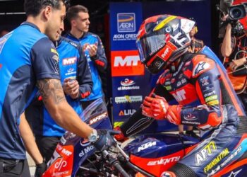 Hakim Danish kini fokus kepada perlumbaan GP Indonesia, hujung minggu ini. - IHSAN SIC Racing