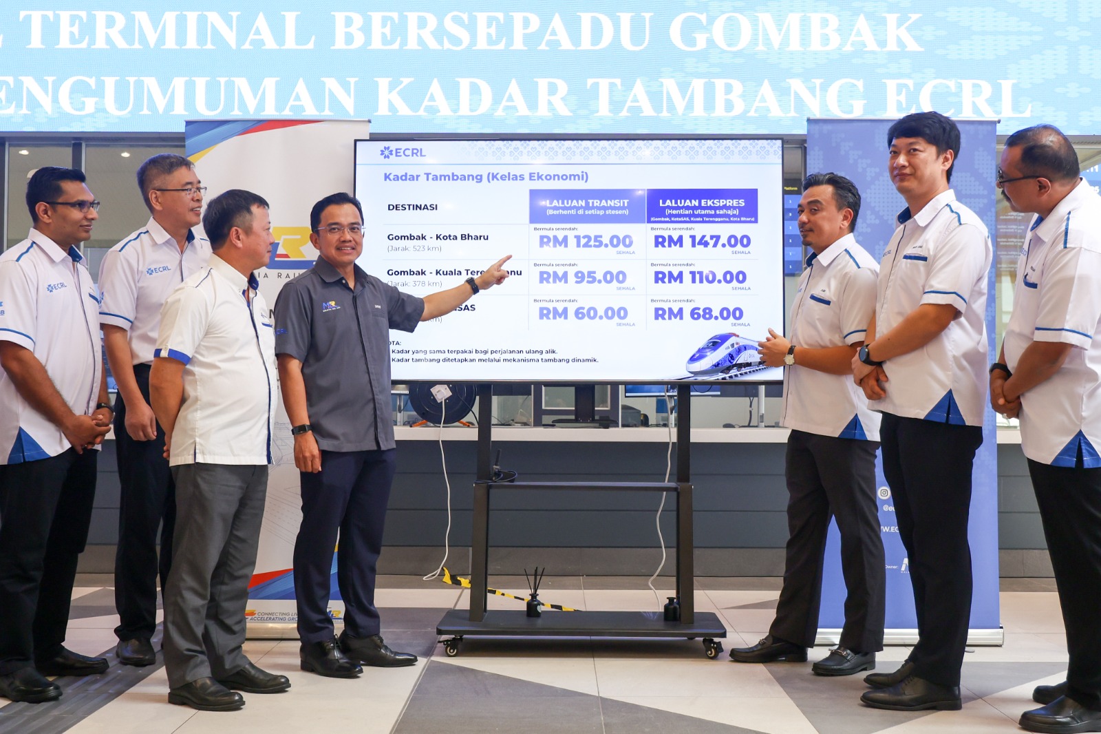 Sasar 1.4 juta guna ECRL setahun Sasar 1.4 juta guna ECRL setahun