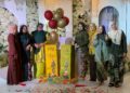 NURUL Hidayah (tiga dari kiri) semasa majlis pelancaran produk baharu Anggun Singset Koffee oleh ESD Global