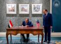 ANWAR Ibrahim bersama Abdel Fattah El-Sisi sempena lawatan negara Presiden Mesitlr itu ke Malaysia. - FB ANWAR IBRAHIM
