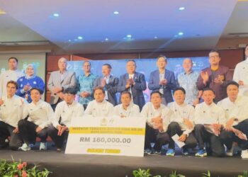 SKUAD sepak takraw kebangsaan diraikan dalam satu majlis  ekoran kejayaan meraih  pingat emas dan satu perak di Sukan Asia Aichi-Nagoya 2026, baru-baru ini. - IHSAN PSM