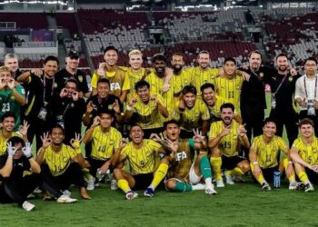 SKUAD Harimau Malaya menamatkan kempen Piala ASEAN FIFA 2026 di tempat ketiga dengan rekod tanpa bolos sepanjang aksi. - IHSAN FAM