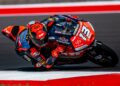AKSI Pelumba Moto3 negara, Hakim Danish Ramli pada Grand Prix (GP) Indonesia di Litar Antarabangsa Mandalika, hari ini.-IHSAN FB ZK RACING