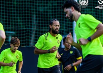 Skuad Harimau Malaya kini menduduki ranking 133 dunia selepas mempamerkan aksi cemerlang dalam saingan Piala ASEAN FIFA 2026, baru-baru ini. - IHSAN FAM