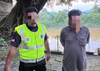 SUSPEK yang masuk ke Malaysia dengan memotong kawat berduri di pangkalan haram Azizah, Rantau Panjang, Kelantan ditahan anggota PGA semalam.